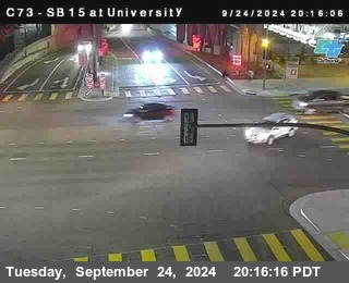 SB 15 at University Ave