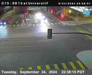 SB 15 at University Ave