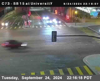 SB 15 at University Ave