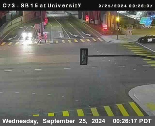 SB 15 at University Ave