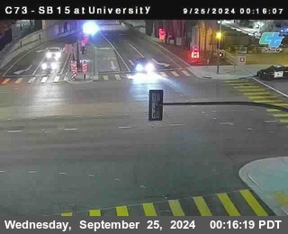 SB 15 at University Ave