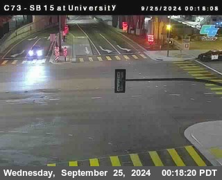 SB 15 at University Ave