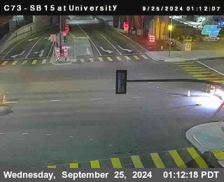 SB 15 at University Ave