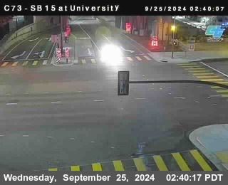 SB 15 at University Ave