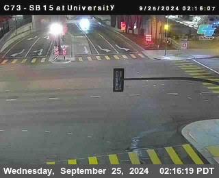 SB 15 at University Ave