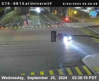 SB 15 at University Ave