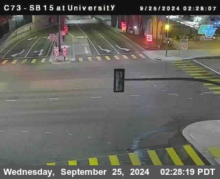 SB 15 at University Ave