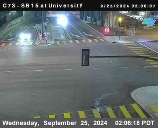 SB 15 at University Ave