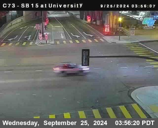 SB 15 at University Ave