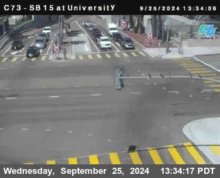 SB 15 at University Ave