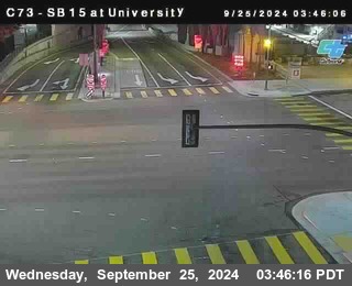 SB 15 at University Ave