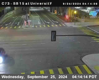 SB 15 at University Ave