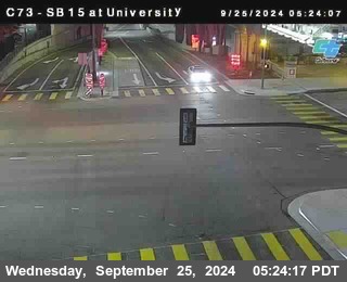 SB 15 at University Ave