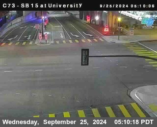 SB 15 at University Ave