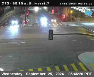 SB 15 at University Ave