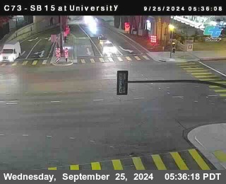 SB 15 at University Ave