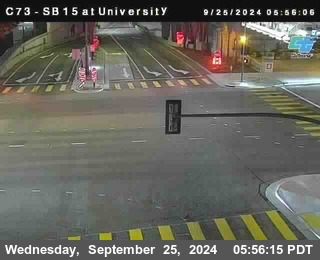 SB 15 at University Ave