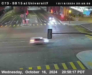 SB 15 at University Ave