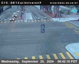 SB 15 at University Ave