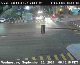 SB 15 at University Ave