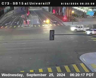 SB 15 at University Ave