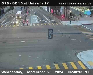 SB 15 at University Ave