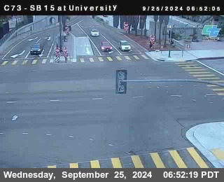 SB 15 at University Ave