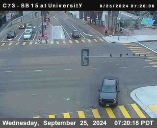 SB 15 at University Ave