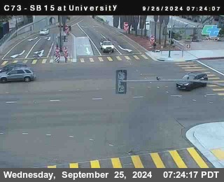 SB 15 at University Ave