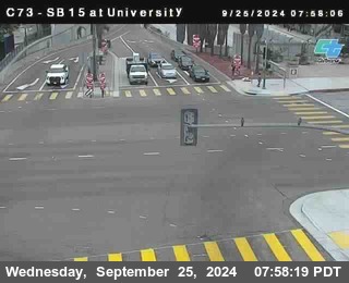 SB 15 at University Ave