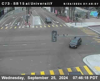 SB 15 at University Ave