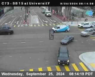 SB 15 at University Ave