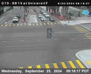 SB 15 at University Ave