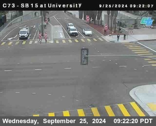 SB 15 at University Ave