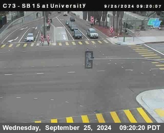 SB 15 at University Ave