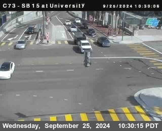 SB 15 at University Ave