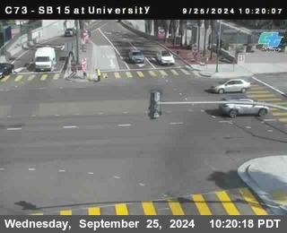 SB 15 at University Ave