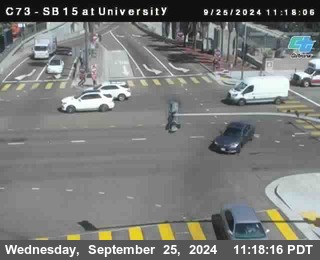 SB 15 at University Ave