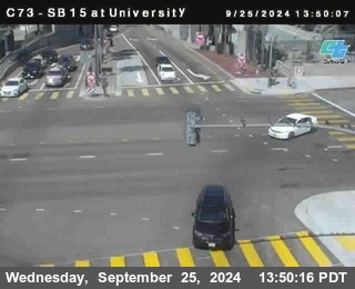 SB 15 at University Ave