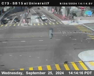 SB 15 at University Ave