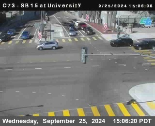 SB 15 at University Ave