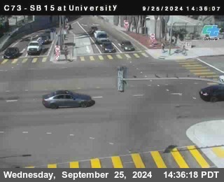 SB 15 at University Ave