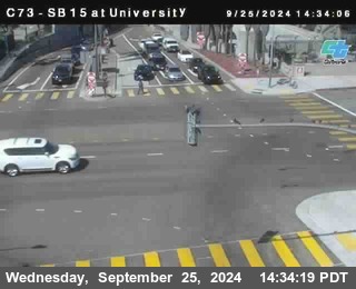 SB 15 at University Ave