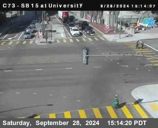 SB 15 at University Ave