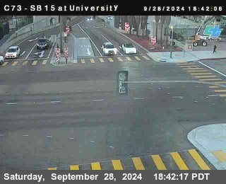 SB 15 at University Ave