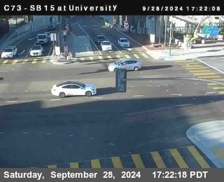 SB 15 at University Ave