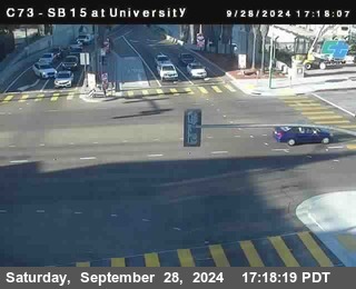 SB 15 at University Ave