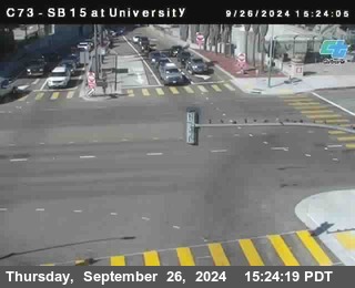 SB 15 at University Ave