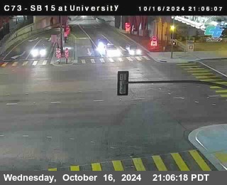 SB 15 at University Ave