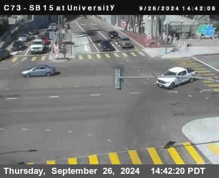 SB 15 at University Ave